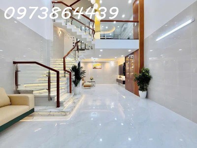  nhà 4 tầng đẹp lung linh - full nội thất - đường nguyễn duy cung - gần siêu thị emart 2 - gò vấp 2