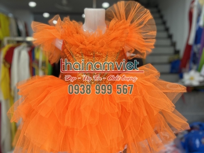 Cho thuê váy múa quần bí yếm trẻ em tphcm 1