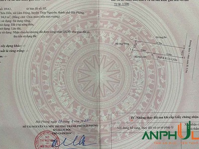 Chính chủ gửi bán lô đất TDP Đền, phường Thiên Hương, TP Hải Phòng 3