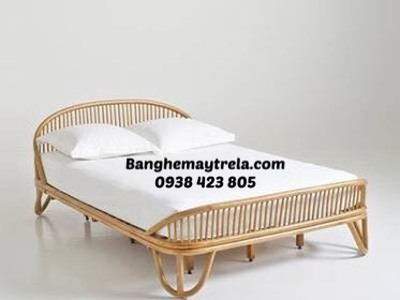 Giường mây tre đan tự nhiên 0
