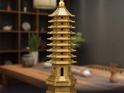 Tháp văn xương đồng 9 tầng Hoàng Gia 0