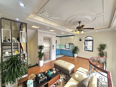 Bán Nhà Sài Đồng, Long Biên 46m2, 6T giá 11,8 tỷ  Thang máy, Gara ô tô 2