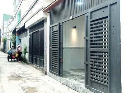 Nhà mới rất đẹp chỉ 3 tỷ xíu 4mx12m đúc lửng nguyễn thị kiểu gần siêu thị metro quận 12 0
