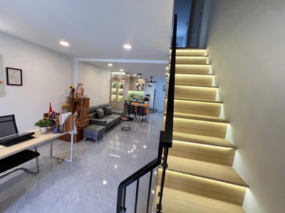 Nhà mới full nội thất cao cấp . Đường ô tô tránh nhau - Hoàn công đầy đủ 0