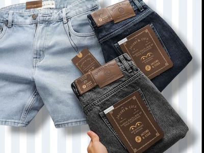 Quần short jean jacobs Cole form trên gối co giãn nhẹ 11