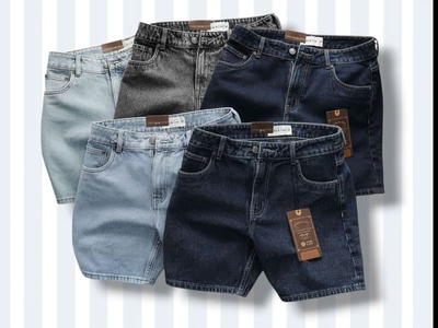 Quần short jean jacobs Cole form trên gối co giãn nhẹ 13