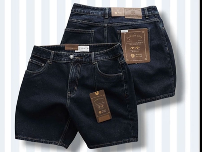 Quần short jean jacobs Cole form trên gối co giãn nhẹ 4