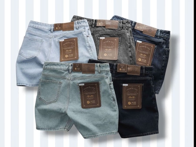Quần short jean jacobs Cole form trên gối co giãn nhẹ 0