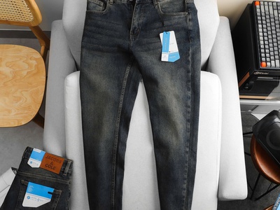 Quần jean Jacobs Cole slim co giãn nhẹ màu BLUE 93 0