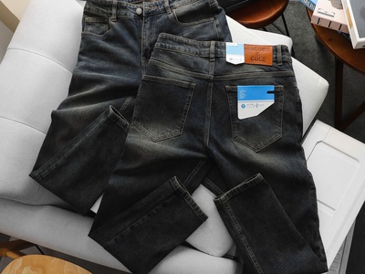 Quần jean Jacobs Cole slim co giãn nhẹ màu BLUE 93 9