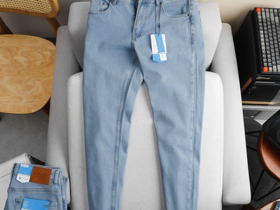 Quần jean Jacobs Cole slim co giãn nhẹ màu BLUE 95 0