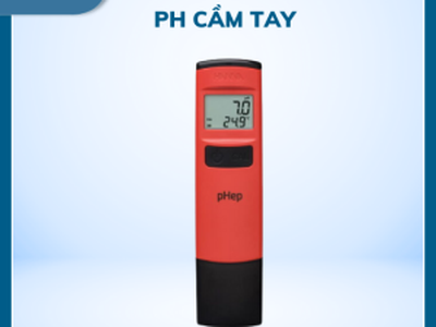 Máy đo độ pH cầm tay   Phân giải 0,1 pH, gọn nhẹ   chính xác 0