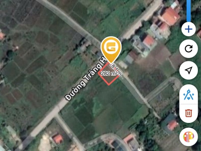 Siêu hót     cần bán lô góc 2 mặt đường cách cụm công nghiệp vân đồn 500m. 2