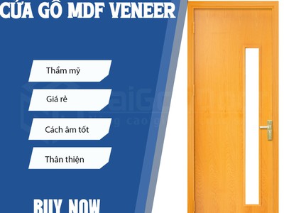 Cửa Gỗ Công Nghiệp MDF Veneer   Giải Pháp Sang Trọng, Bền Đẹp Cho Mọi Không Gian 2