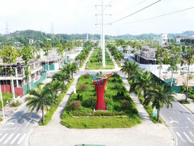Bán lô đất nền dc02-49 - kđt cầu trúc sông công 108.75m , giá 1.850 tỷ, vị trí nhìn công viên, 2