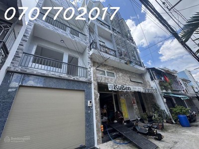 Tân phú - nhà mới 3 tầng 4pn hxh thông 1 trục 4x15 - nhỉnh 6t 0