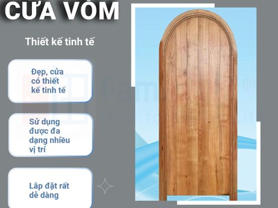 Cửa vòm nhựa composite 0