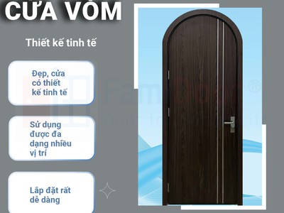 Cửa vòm nhựa composite 4