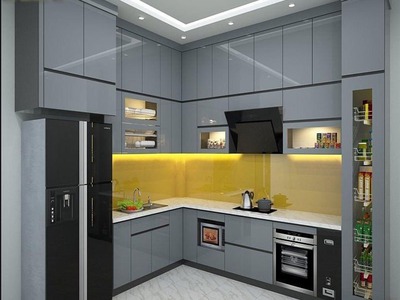 Công ty nội thất home3d chuyên tủ bếp inox cực bền đẹp giá cực cạnh tranh tại Var:TinhQuan 2