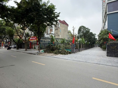 Mảnh đất vàng dt 1112m2, trung tâm quận thanh xuân mặt phố vũ tông phan, lô góc, thông số đẹp, siêu 0