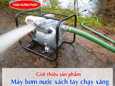 Giới thiệu sản phẩm máy bơm nước xách tay chạy xăng 0
