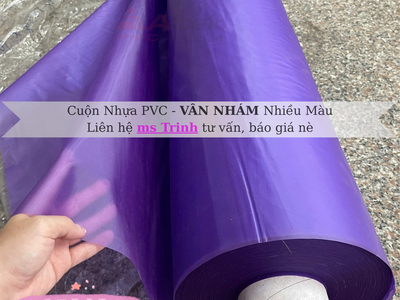 Mua bán màng nhựa pvc tại xưởng, vân nhám nhiều màu 1