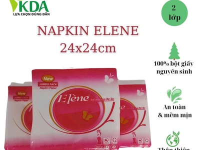 Khăn giấy vuông setup bàn tiệc vĩnh long 1
