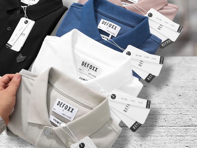 Áo thun Polo defoxx chính hãng chất vải mềm mát 4