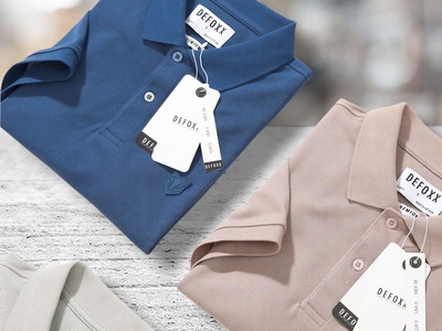 Áo thun Polo defoxx chính hãng chất vải mềm mát 10