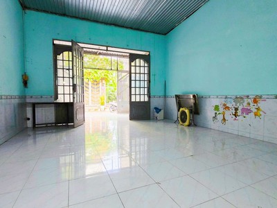 Nhà trệt lững 54m2, ngang khủng 5m, đường nhựa xe tải 7m thông. khu dân cư cao cấp khép kín, đầy đủ 4