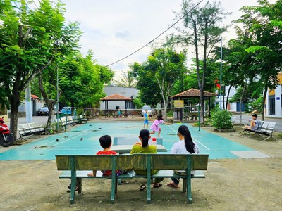 Nhà trệt lững 54m2, ngang khủng 5m, đường nhựa xe tải 7m thông. khu dân cư cao cấp khép kín, đầy đủ 2