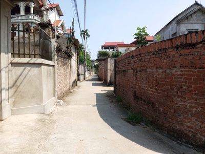 Bán đất thuận thành, bắc ninh. 65m2   mt 4,25m   1,98 tỷ. ô tô vào đất, gần kcn 2