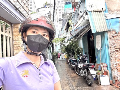 Bán đất - xe hơi cách vài bước chân- tiện chủ xây theo công năng sử dụng-ngang 5.1m - đường bến vân 3