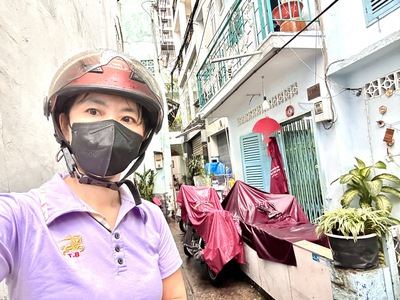 Bán đất - xe hơi cách vài bước chân- tiện chủ xây theo công năng sử dụng-ngang 5.1m - đường bến vân 4