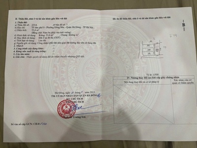 Lô đất siêu hiếm 53,6m tại đồng mai-hà đông-hà nội 4