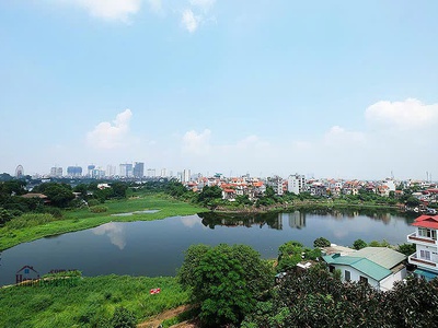 Tòa Apartment cực đẹp View Hồ Quảng Bá MT 9M LÔ GÓC  61 Tỷ Dòng Tiền Cao 0