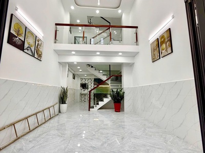Nhà mới 4 tầng hẻm 90 âu dương lân p3 q8 giá chỉ nhỉnh 5 tỷ 1