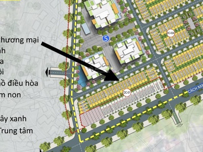 Bán đất nền kđt cầu trúc sông công, dc02 - 53, 108.75m2 đối diện 3 tòa nhà ở xã hội, giá chỉ 1.9 tỷ 0
