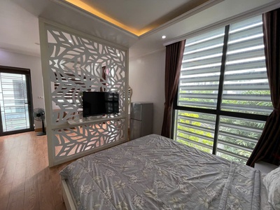 Cho thuê căn hộ lô góc Waterfront City, 1 ngủ  35m2 . 7
