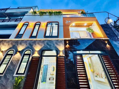 9.5❌5m, bán nhà 3 tầng, 4pn, hxh, 1/ phan huy ích, p12 gò vấp, 6 tỷ hơn 0