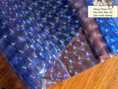 Màng nhựa pvc mắt mèo nhiều màu, độc đáo, lấp lánh 1