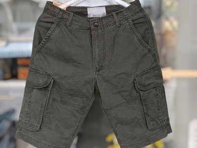 Quần short kaki túi hộp 6