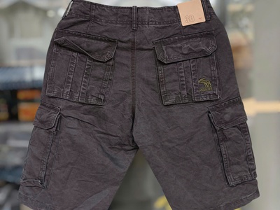 Quần short kaki túi hộp 1
