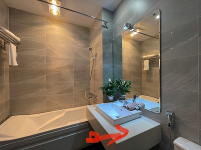 Căn hộ 1 ngủ tách bếp cho thuê giá 10tr tại Vinhomes Marina 1