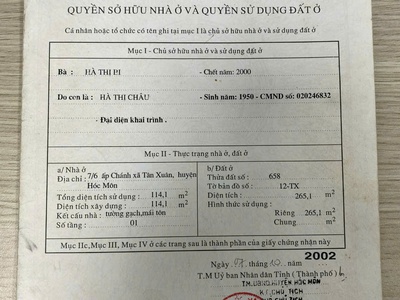 Bán nhà  12x25  mặt tiền lê thị hà   vị trí vàng trung tâm hóc môn 3