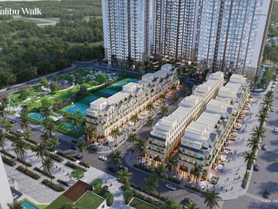Siêu phẩm shophouse phố đi bộ malibu tại vinhomes ocean park 1 gia lâm - hà nội 1