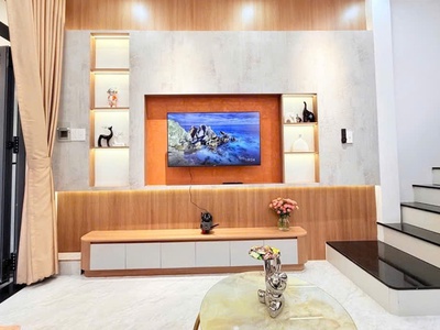 Bán nhà mới trần khắc chân - quận phú nhuận - sổ vuông 45 m2 - 2 tầng - 4.85 tỷ 2