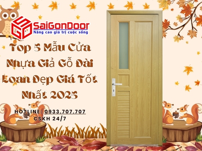 Top 5 Mẫu Cửa Nhựa Giả Gỗ Đài Loan Đẹp Giá Tốt Nhất 2025 2