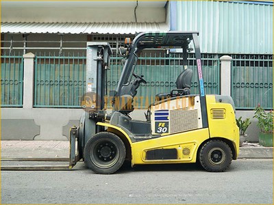 XENANGTAIDAY.COM bán xe nâng điện ngồi lái 3 tấn KOMATSU FE30-1 0
