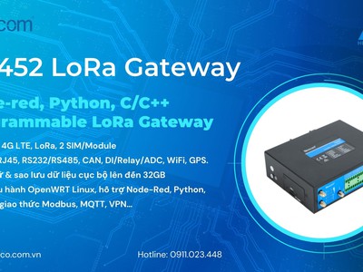  TG452 LoRa Gateway   Giải pháp truyền thông công nghiệp mạnh mẽ   linh hoạt 0